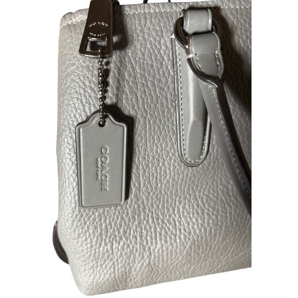 Coach Brooklyn Carryall 28 in Gray - Picture 11 of 12